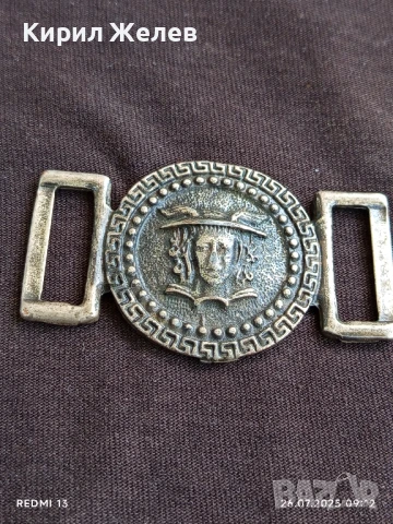 ДВА БРОЯ КАТАРАМА ЗА КОЛАН ИЗОБРАЗЯВАЩИ МЕДУЗА ГОРГОНА МНОГО КРАСИВИ 28256, снимка 5 - Колани - 51145931