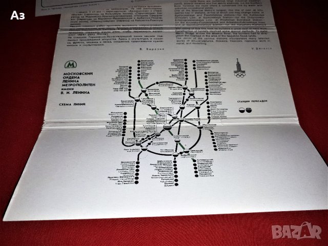 Картички Метрото в Москва от олимпиадата през 1980 година СССР, снимка 6 - Колекции - 38919435