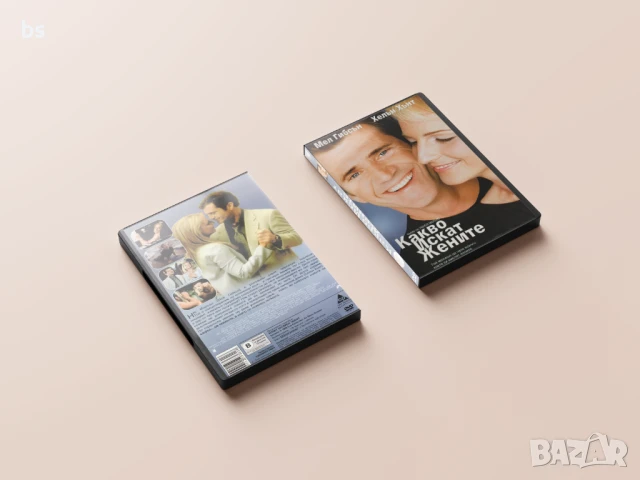Какво искат жените DVD -R с Мел Гибсън и Хелън Хънт, снимка 3 - DVD филми - 50885986