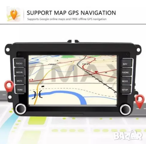 Мултимедийна навигация за автомобил с 7-инчов дисплей - Volkswagen, Seat или Skoda - CJ-CP605, снимка 4 - Аксесоари и консумативи - 48489300