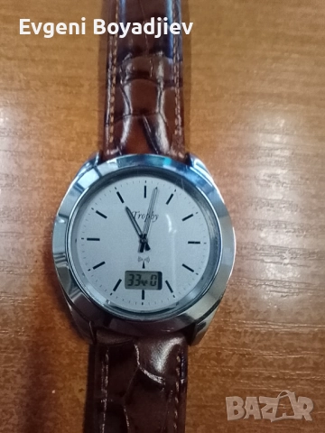 Радиосверяем часовник , снимка 2 - Мъжки - 51092585