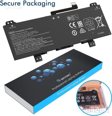 BRTONG GM02XL лаптоп батерия, снимка 5 - Части за лаптопи - 41168088