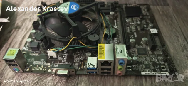Дънна платка Asrock H81M-VGA, снимка 2 - Дънни платки - 56160634