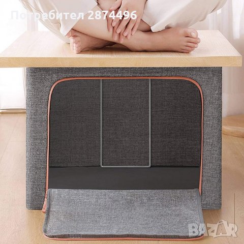 3028 Калъф с твърда сгъваема конструкция за съхранение на дрехи и завивки, снимка 2 - Други стоки за дома - 35764105