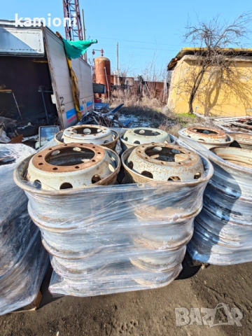 Продавам алуминиеви и стоманени джанти 22.5 / 19.5 / 17.5 за камиони и ремаркета., снимка 3 - Части - 53161378