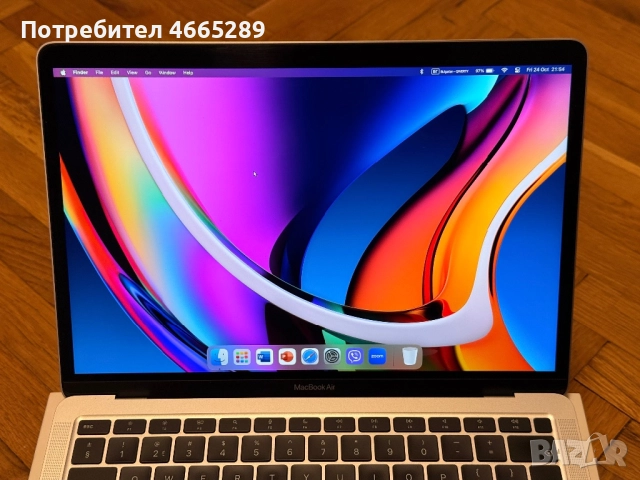 MacBook Air 13” M1, 256 GB SSD, снимка 4 - Лаптопи за работа - 52596212