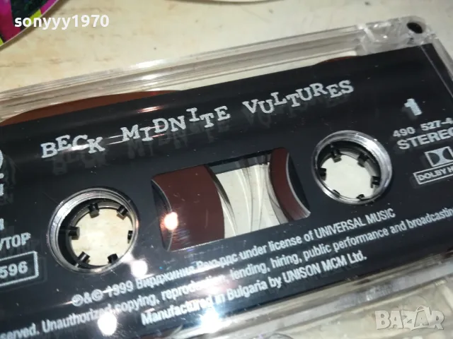 BECK MIDNITE VULTURES-ORIGINAL TAPE 1302251624, снимка 14 - Аудио касети - 49115744