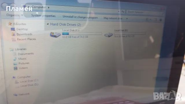 Лаптоп HP MINI 210, снимка 5 - Части за лаптопи - 48044218