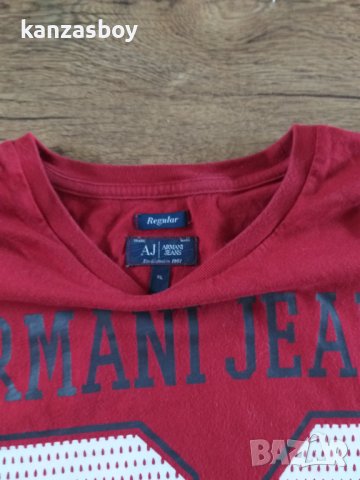 Armani Jeans - страхотна мъжка тениска, снимка 2 - Тениски - 40683662