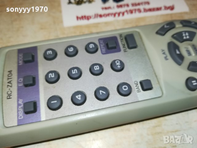 AIWA RC-ZAT04 AUDIO REMOTE 1009210909, снимка 9 - Аудиосистеми - 34085945