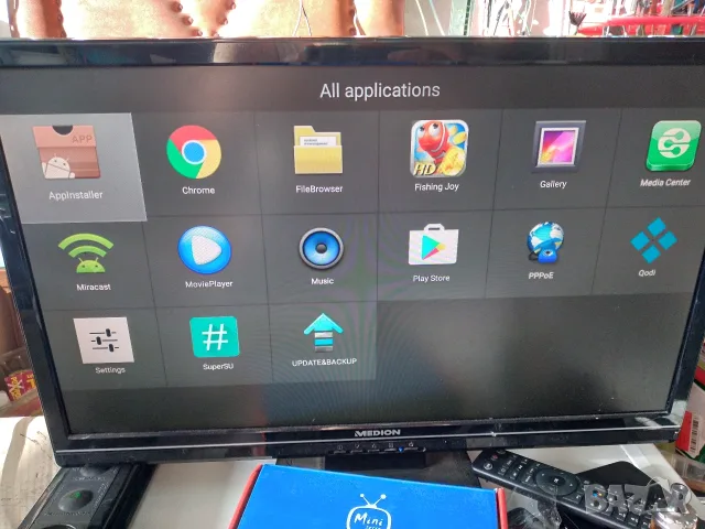 Android Smart TV box MiniM8SII, снимка 4 - Плейъри, домашно кино, прожектори - 55984921