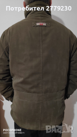 Яке за лов, безшумно,цвят зелен р-р 52, марка Benton Ville, снимка 5 - Екипировка - 36232514