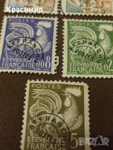 Пощенски марки Франция., снимка 7 - Филателия - 51396797