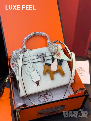 Дамски Чанти -Естествена Кожа⚜️ Hermes , снимка 4 - Чанти - 52969093