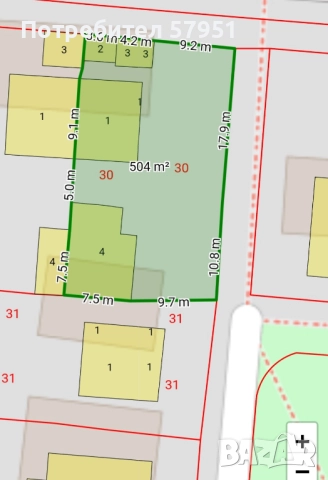 Дворно място, Димитровград, снимка 2 - Парцели - 52567666