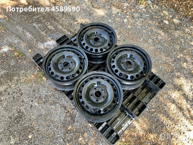 4бр.Железни джанти 15цола 5x112 за Vw Caddy(2004-2026),Golf 5,6,7,8,Audi А3,Skoda,Seat, снимка 3 - Гуми и джанти - 51809981