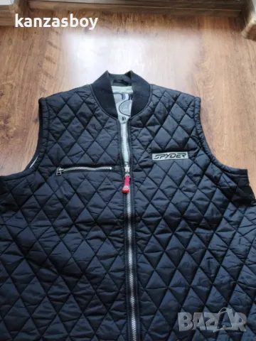 spyder mens vintage vest - мъжки ретро елек M, снимка 2 - Други - 49247484