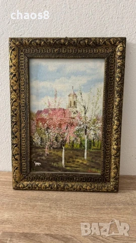 Красива картина маслени бои , снимка 1