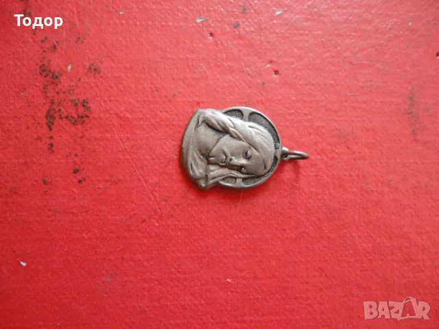 Старинен медальон икона , снимка 2 - Антикварни и старинни предмети - 48433889