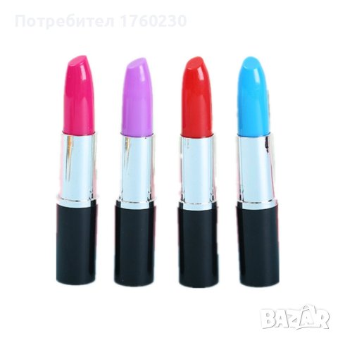 Красива химикалка червило, снимка 6 - Ученически пособия, канцеларски материали - 44196296