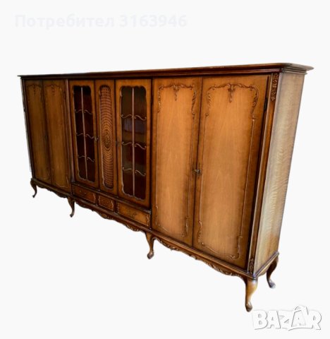 Барокова витрина ,бароков шкаф в стил ЛУИ XV, снимка 4 - Секции и витрини - 42609134