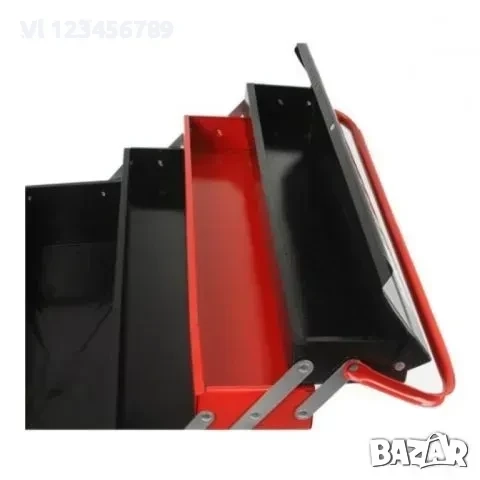 Метален куфар за инструменти тип акордеон, Mar-Pol, снимка 3 - Куфари с инструменти - 52264663