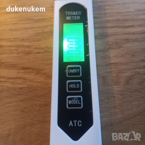 Дигитален тестер за качество на водата 3-в-1 с LCD дисплей – TDS/ EC/T, снимка 9 - Друга електроника - 53074342