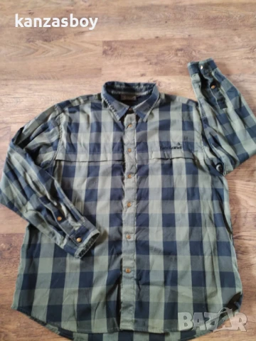 Seeland Highseat shirt in Hunter green - мъжка ловна риза КАТО НОВА 2ХЛ , снимка 7 - Ризи - 51272843