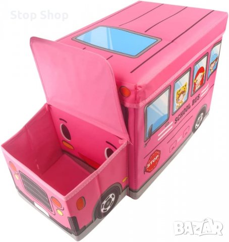 Детски автобус за игра сгъваема табуретка , снимка 5 - Мебели за детската стая - 40121579