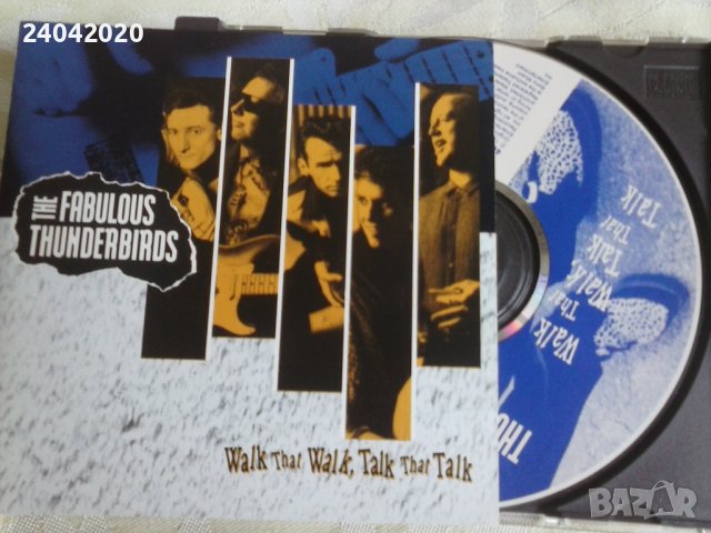 The Fabulous Thunderbirds – Walk That Walk оригинален диск Blues Rock