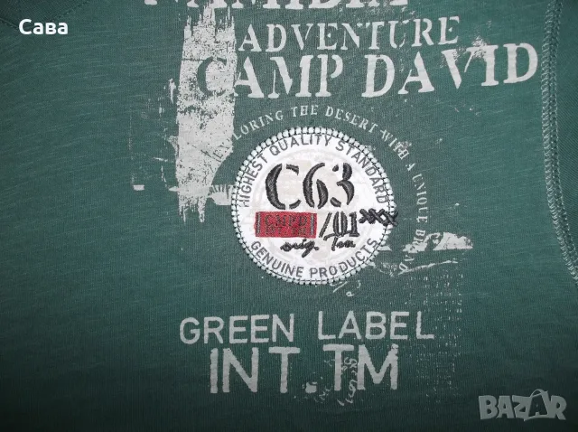 Тениски CAMP DAVID  мъжки,3ХЛ, снимка 8 - Тениски - 55780215