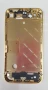 Комплект Gold лимитирана серия за Iphone 4G, дисплей , среда , заден капак и копчета, чекмеджета, снимка 3