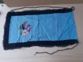 Автентична тъкана престилка с кадифе и дантела , носия, снимка 1