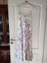 Нова ефирна дълга елегантна рокля флорален принт нежни цветя , снимка 6