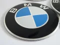 56мм БМВ алуминиеви стикери синьо бели, снимка 6