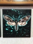 Авторска абстрактна картина молец, снимка 2