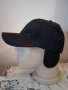 Зимни черни шушлякови шапки с козирка и ушички, снимка 4