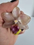 🌼"Орхидейна свежест" 🌼„Винтидж пръстен с истинска орхидея в епоксидна смола – уникално ръчно бижу“, снимка 6