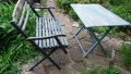 стари маси пейки за градина, снимка 1 - Антикварни и старинни предмети - 42017393