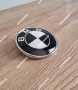 BMW емблема 74мм заден капак черно бяла, снимка 3