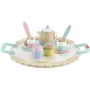 Детски дървен комплект за чай закуска Дървени кухненски играчки Fisher Price, снимка 6