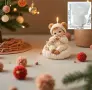 3D бебе с шапка върху възглавничка ❤️ силиконов молд форма свещи гипс сапун смола фондан декорация , снимка 2