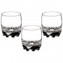 Чаши за уиски,К-т от 3броя - Bormioli Rocco, снимка 1 - Чаши - 39442706
