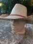 Каубойска мъжка шапка Слама, снимка 1 - Шапки - 41843697