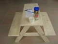 Детска учебна масичка с пейки, снимка 3