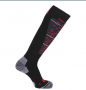 Salomon Mission Black Matador Red Ski Socks, снимка 3