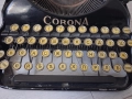 Американска пишеща машина CORONA 1929 г., снимка 3