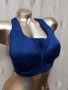 ASTIVE TOUCH M Тъмно синьо бюстие с предно закопчаване , снимка 7