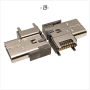 Букса конектор USB Type-C  16 pin ,17 pin USB 3.1 , USB 3.2 SMT Connector, снимка 12