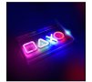 Панел Gamer LED, Лампа за бюро, Neon, USB, 23x12.7см, снимка 1 - Настолни лампи - 42626205